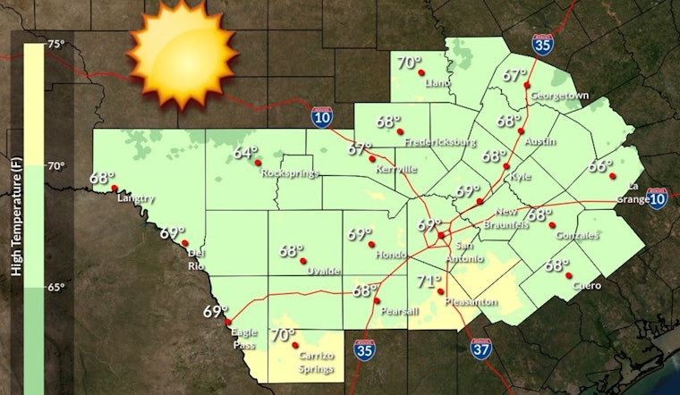 Austin Welcomes Sunny Weekend Before New Year's Chill, Rainy Week Ahead