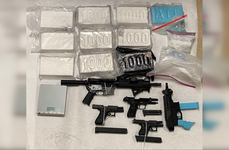 Automatic Weapons, Stolen Car, and Fentanyl Seized in Coachella Valley Sweep, Two Juveniles Among Detainees