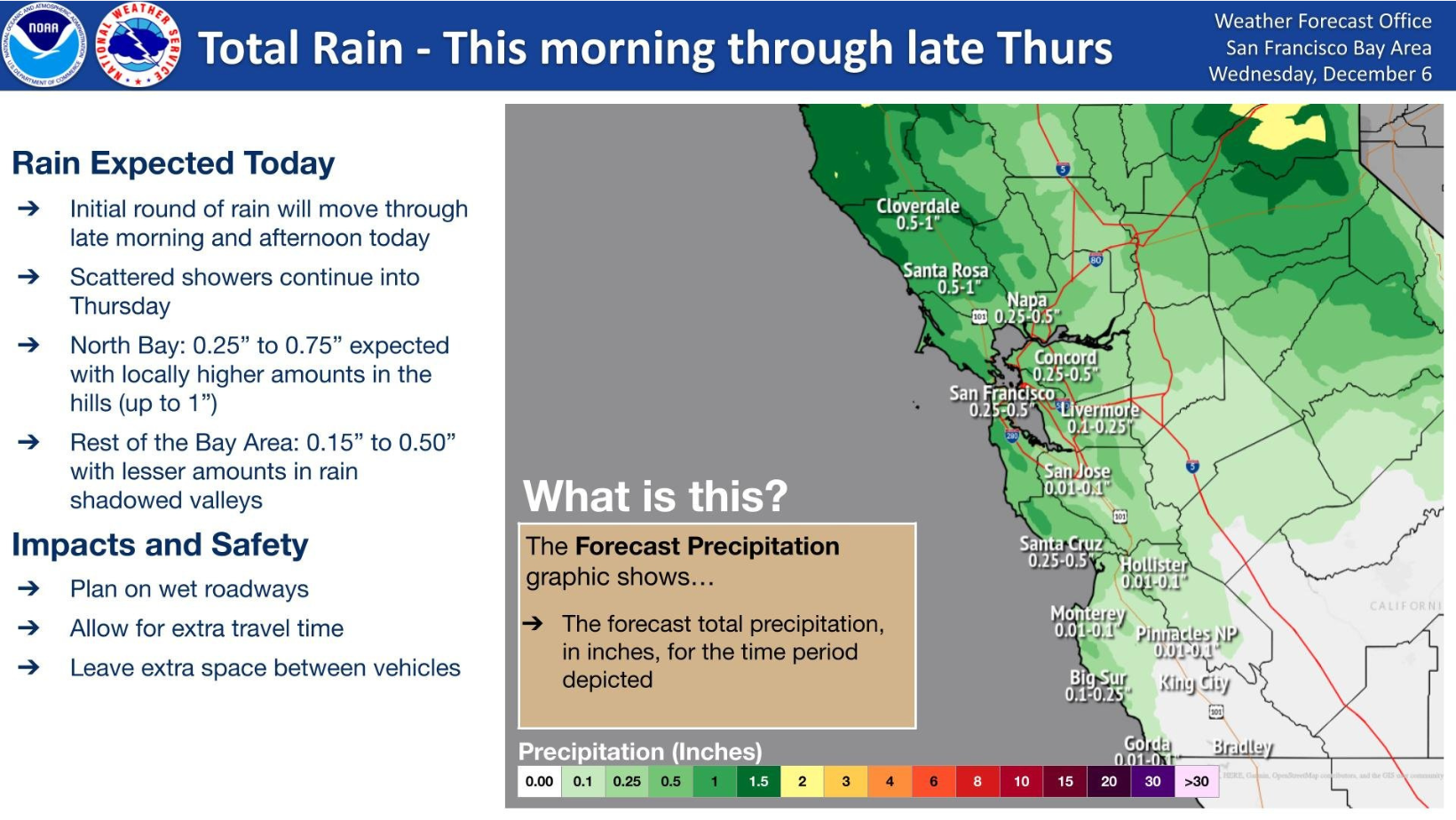 Bay Area Braces for Rain and Dangerous Surf Conditions, Says National