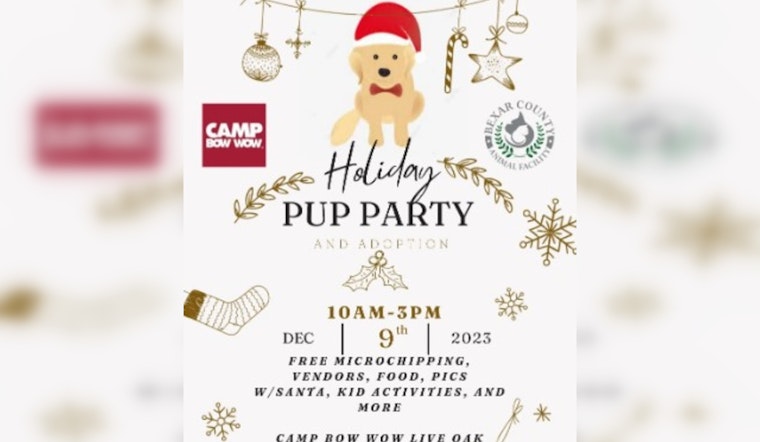 Bexar County Hosts Festive Adoption Event to Find Forever Homes for Pets this Holiday Season