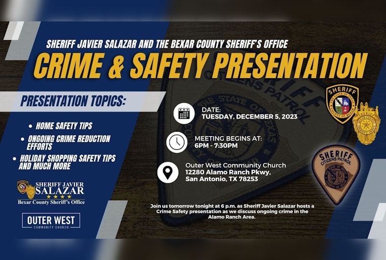 Bexar County Sheriff's and San Antonio Community Mobilize Against Rising Crime and Gun Violence