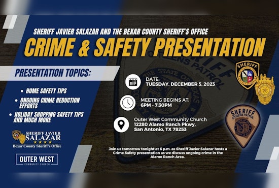 Bexar County Sheriff's and San Antonio Community Mobilize Against Rising Crime and Gun Violence