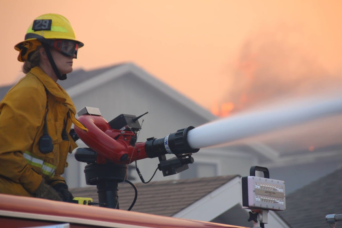 Blaze Engulfs Boyle Heights Commercial Row, LAFD Snuffs Out Flames In