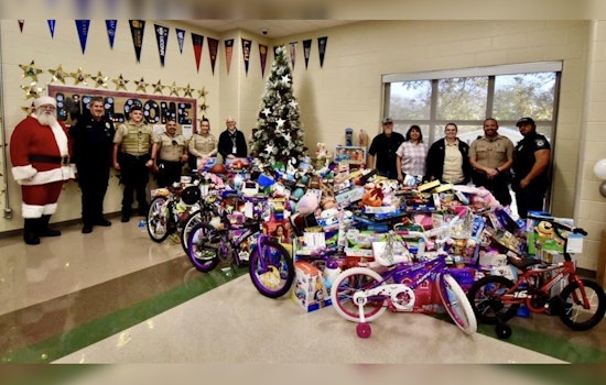 Boerne School District Spreads Joy, Breaks Record with Over 1,400 Toy Donations for Blue Santa Drive