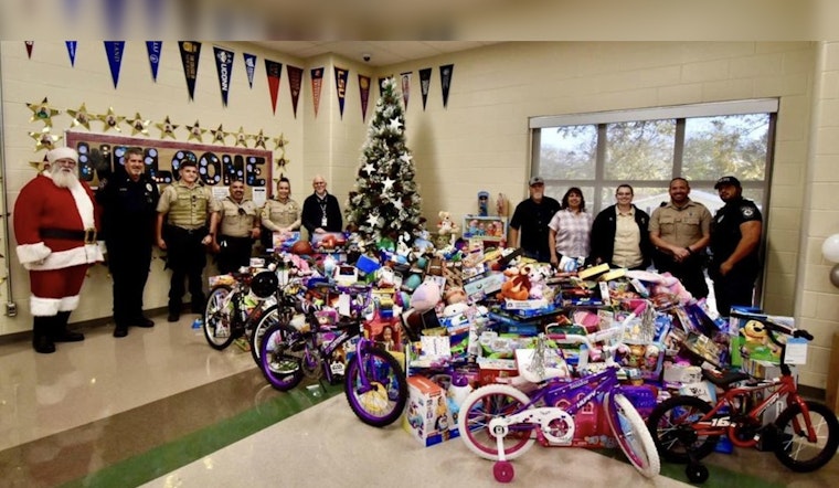 Boerne School District Spreads Joy, Breaks Record with Over 1,400 Toy Donations for Blue Santa Drive