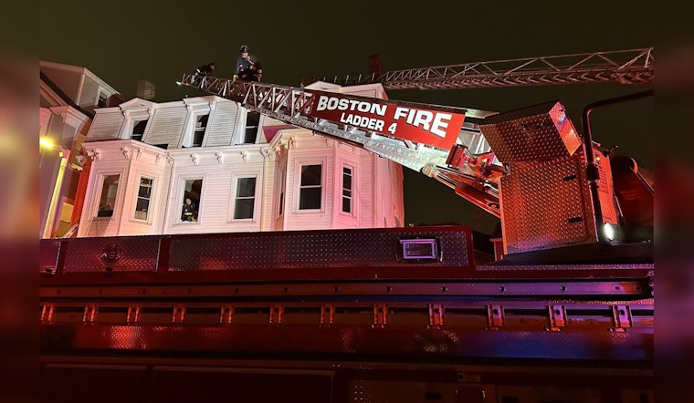 Boston Firefighters Douse Duplex Blaze in Roxbury, No Injuries Reported