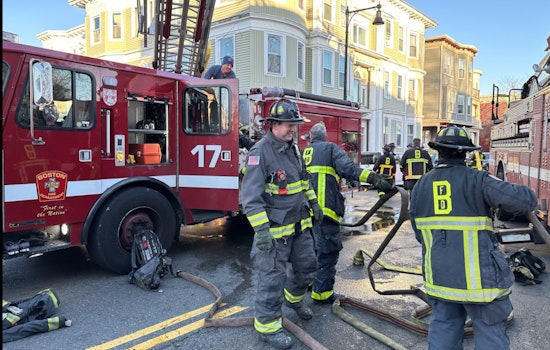 Boston Firefighters Tame Intense Blaze at Dorchester Apartment Building Under Construction