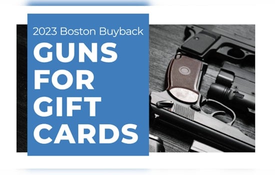 Boston Launches "Guns for Gift Cards" Initiative to Mitigate Gun Violence