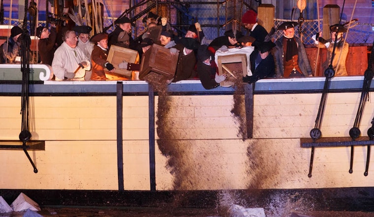 Boston Marks 250th Anniversary of the Tea Party with Grand Reenactment and Reflection on Democracy's Roots