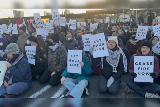 Boston Protests Demand Ceasefire in the Middle East, Disrupt Traffic During Rush Hour