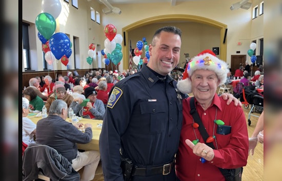 Boston's Finest Serve Up Joy and Connection at Senior Christmas Luncheon in Brighton