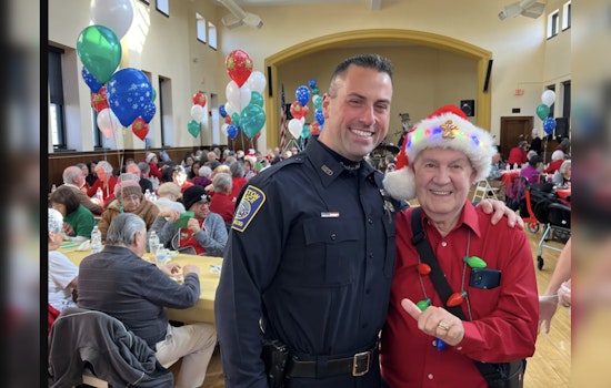 Boston's Finest Serve Up Joy and Connection at Senior Christmas Luncheon in Brighton
