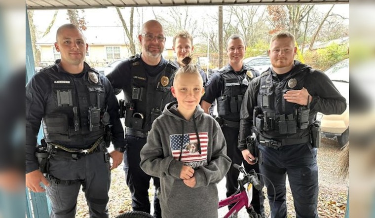 Boys' Stolen Bike Replaced by Officers in Show of True Holiday Spirit