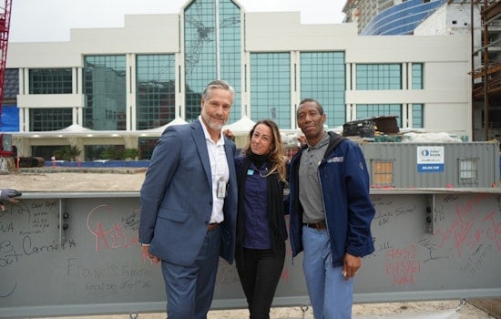 Broward County Marks Construction Milestone for Convention Center and Omni Fort Lauderdale Hotel