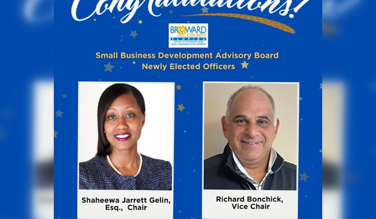 Broward County's Small Business Advisory Board Ushers in New Leadership