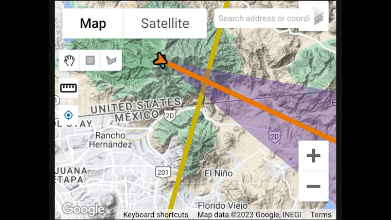 CAL FIRE/San Diego Battles Vegetation Fire Near Tecate, Air Support Leveraged Due to Inaccessible Terrain