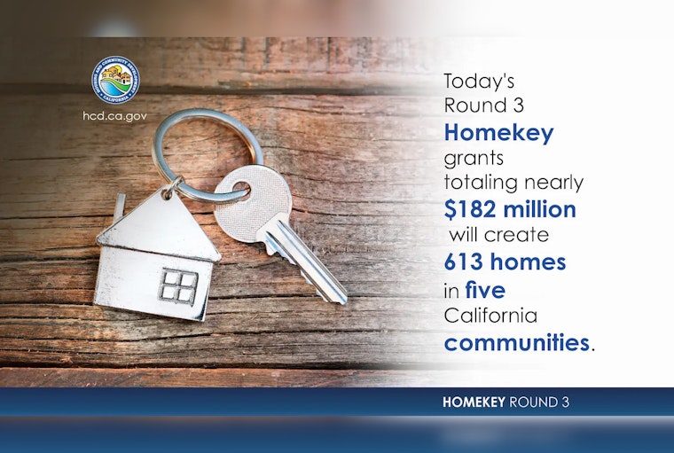 California's Homekey Funds 613 Additional Homes, Channels $850M Towards Combatting Homelessness
