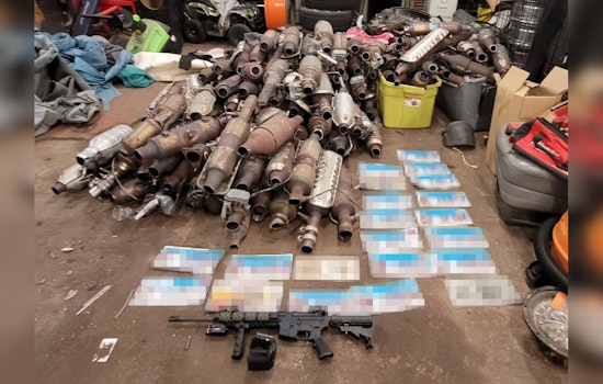 Chicago Sting Operation Recovers 175 Stolen Catalytic Converters and Seizes AR-15 Rifle
