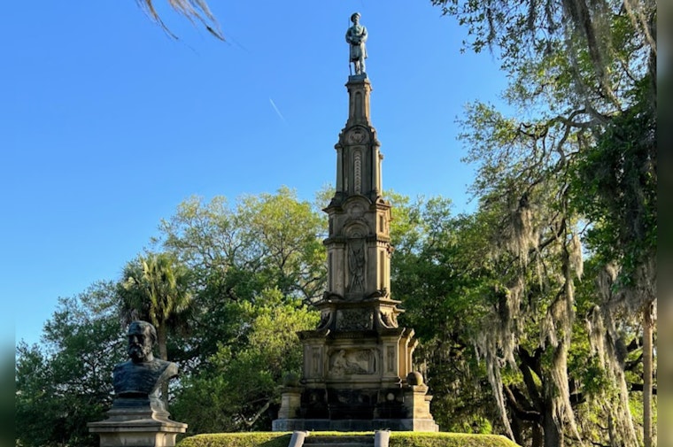 Confederate Monument in Savannah Defaced With Pro-Palestinian Graffiti, Police Investigating Vandalism