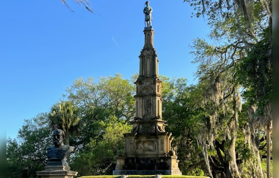 Confederate Monument in Savannah Defaced With Pro-Palestinian Graffiti, Police Investigating Vandalism