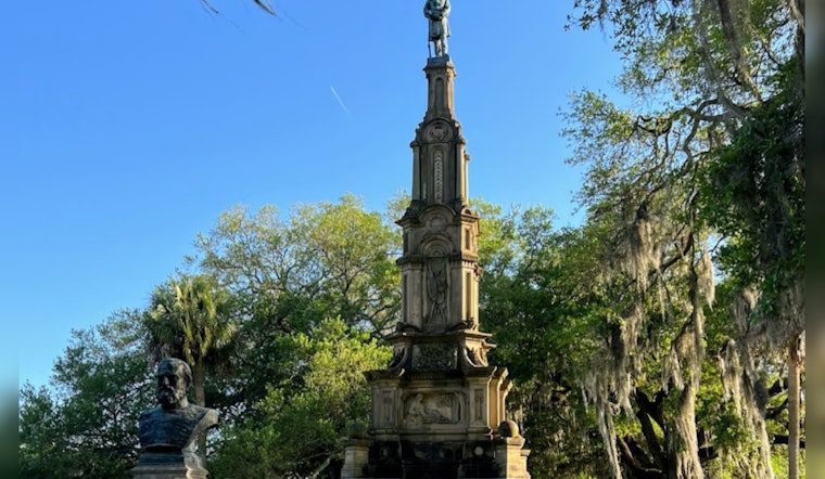 Confederate Monument in Savannah Defaced With Pro-Palestinian Graffiti, Police Investigating Vandalism