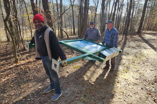 Conyers' Big Haynes Creek Nature Center, Debuts Interactive Educational Signs on Purple Trail