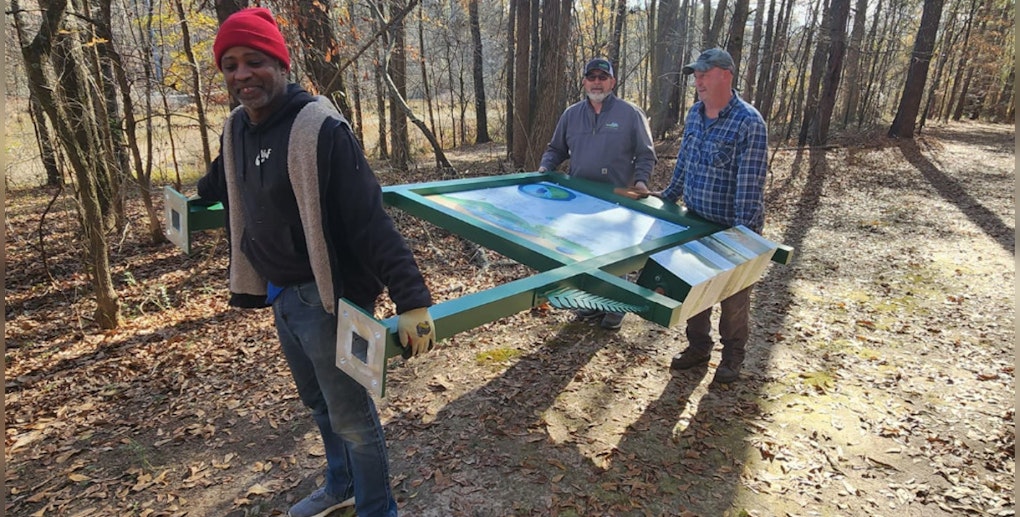 Conyers' Big Haynes Creek Nature Center, Debuts Interactive Educational Signs on Purple Trail