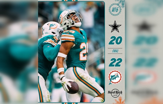 Dolphins Dive into Playoffs With Historic Offensive Display in Thrilling Victory Over Cowboys
