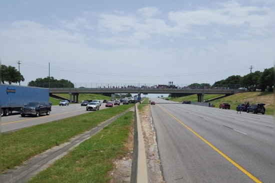 Driver Dies in Collision, Parked Utility Truck on I-20 in DeKalb County