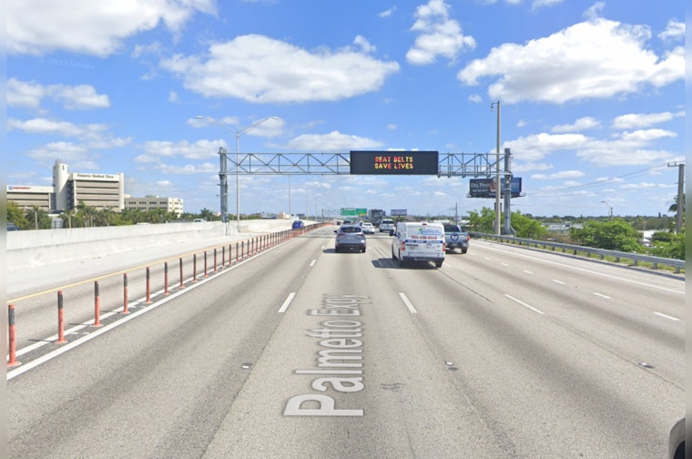 Dual Crashes on Palmetto Expressway Snarl Traffic in Miami Area, FHP Urges Caution with #MoveOver