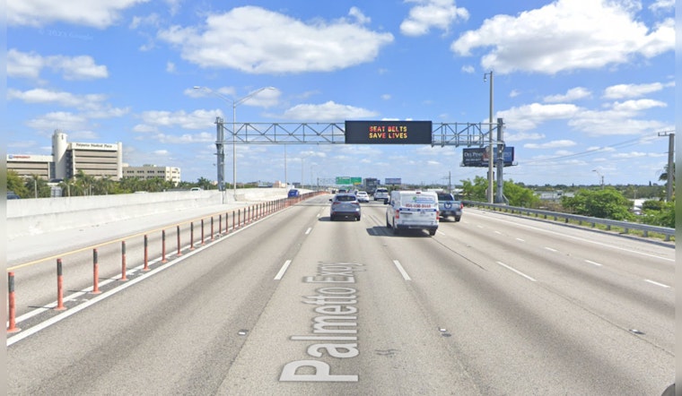 Dual Crashes on Palmetto Expressway Snarl Traffic in Miami Area, FHP Urges Caution with #MoveOver