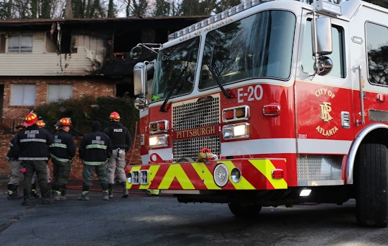 Early Morning Fire Engulfs Decatur Apartments, Red Cross Aids Displaced Residents