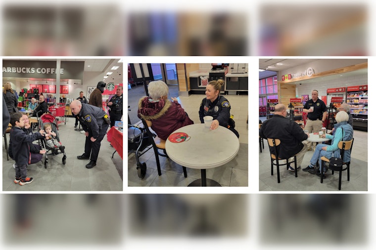 Eden Prairie Police Strengthen Community Bonds Over Coffee at Local Target Starbucks