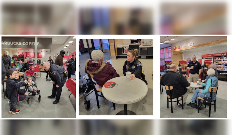 Eden Prairie Police Strengthen Community Bonds Over Coffee at Local Target Starbucks