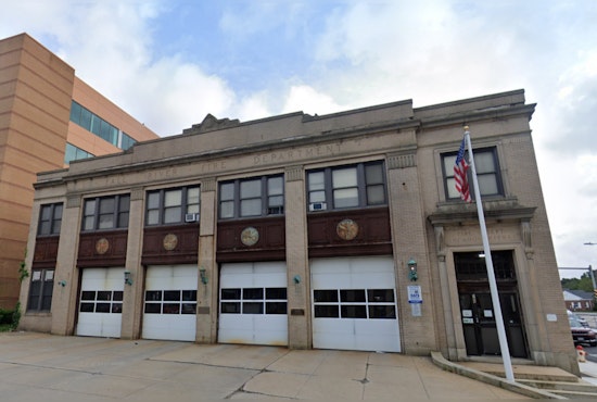 Fall River Fire Department Battling Blaze as Wet and Windy Weather Poses Challenges