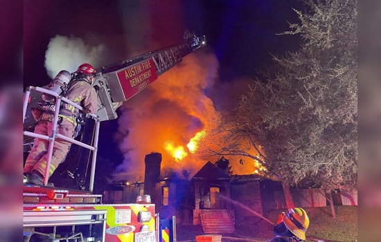 Family of Four Displaced After Destructive House Fire in Southwest Austin