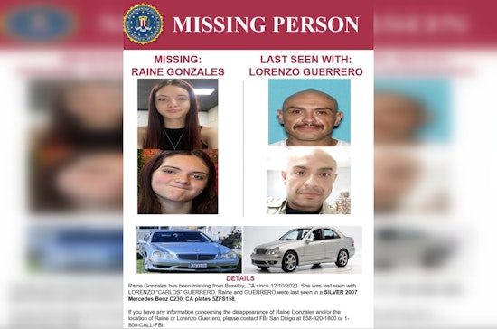 FBI Announces $10,000 Reward for Missing Brawley Teen, Public's Help Crucial in Search for Raine Gonzales
