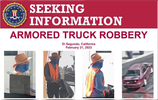 FBI's Manhunt for El Segundo Armored Truck Robber Sizzles on Social Media