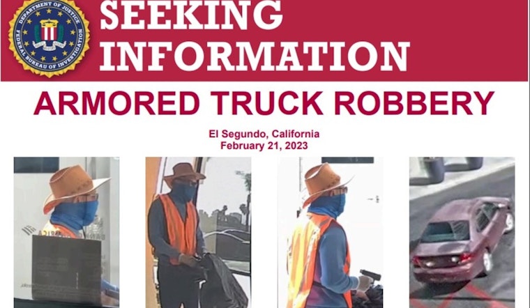 FBI's Manhunt for El Segundo Armored Truck Robber Sizzles on Social Media