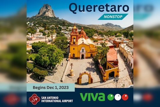 Fiesta in the Sky, San Antonio Airport's Inaugural Nonstop to Queretaro Takes Off with Cultural Flair