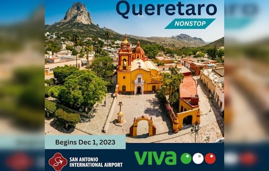 Fiesta in the Sky, San Antonio Airport's Inaugural Nonstop to Queretaro Takes Off with Cultural Flair