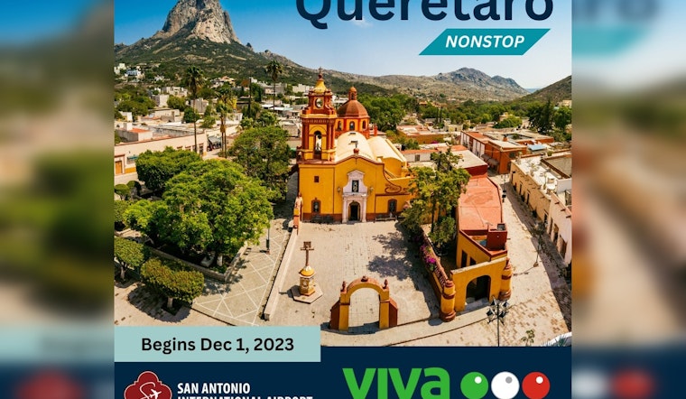 Fiesta in the Sky, San Antonio Airport's Inaugural Nonstop to Queretaro Takes Off with Cultural Flair
