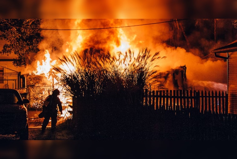 Fire Near Homeless Camp Disrupts Traffic on Cheshire Bridge Road, Atlanta Businesses Suffer