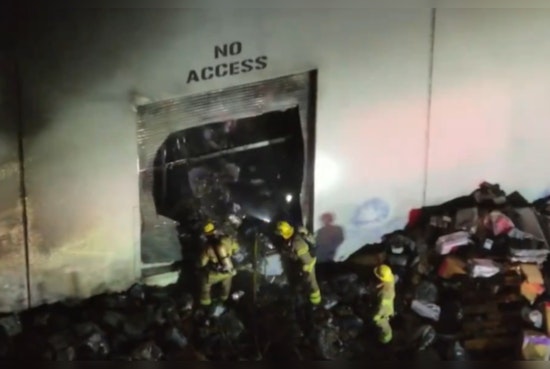 55 Heroes Quash La Palma Blaze, Unhoused Encampments Examined