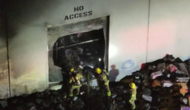 55 Heroes Quash La Palma Blaze, Unhoused Encampments Examined