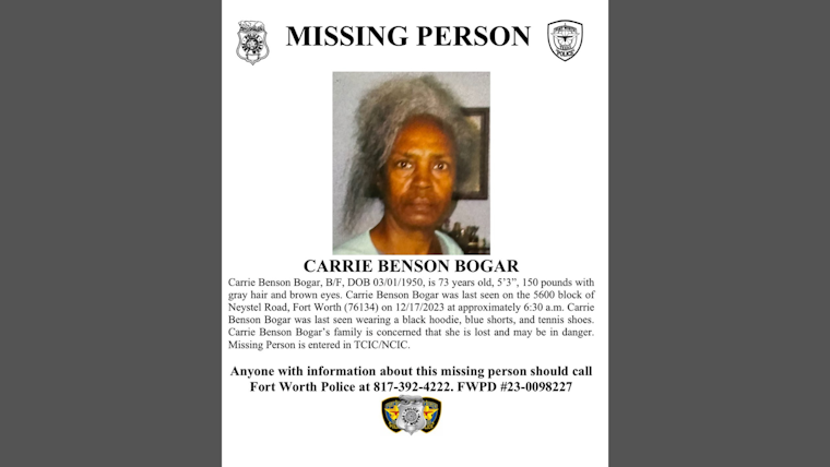 Fort Worth Community's Vigilance Aids Police in Safe Recovery of Missing Individual