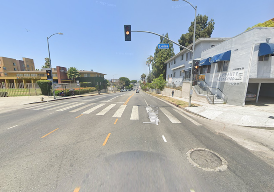 Four Injured as Metro Bus Backs into Wall in LA's Westlake District
