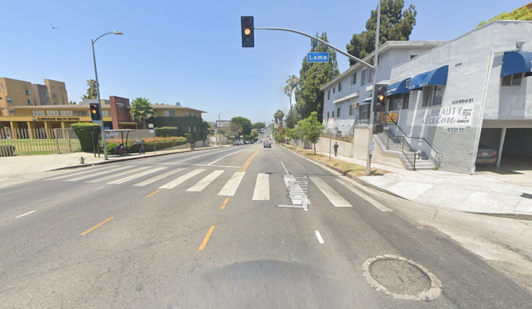 Four Injured as Metro Bus Backs into Wall in LA's Westlake District