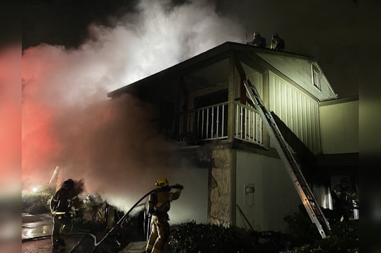 Garden Grove Home Engulfed in Flames, Firefighters Quell Blaze as Residents Evacuate