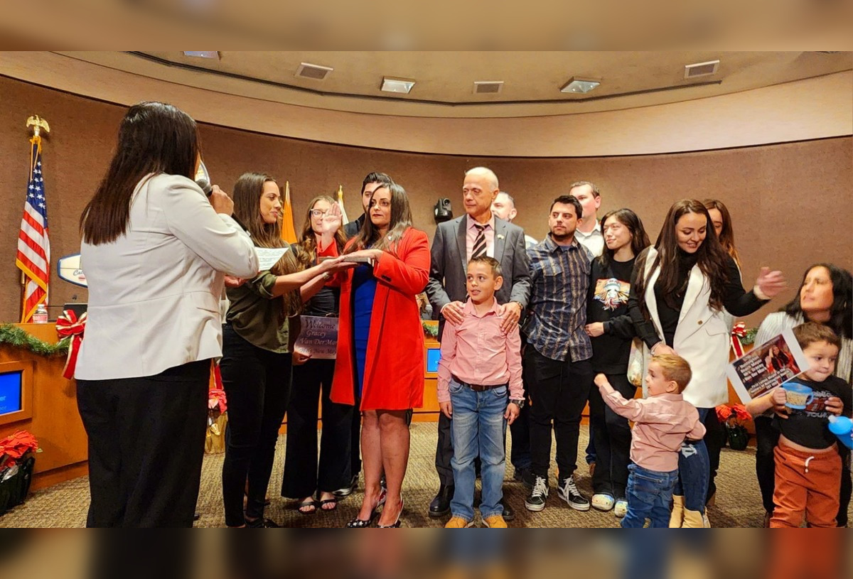 Gracey Van Der Mark Shatters Glass Ceiling as Huntington Beach's First